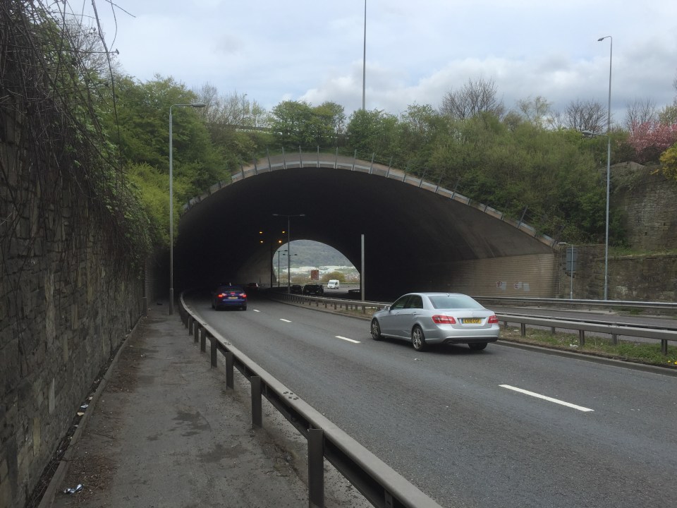 Interesting choice of route