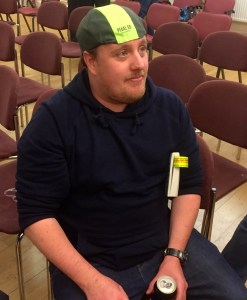 The illustrious Kev Shannon - he punched a wolf you know