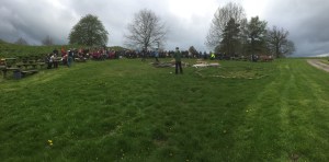 Closing moments at Cycle Touring Fest - great bunch of people