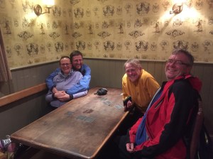 Post Cycle Tour Meal at the Lower Buck Inn