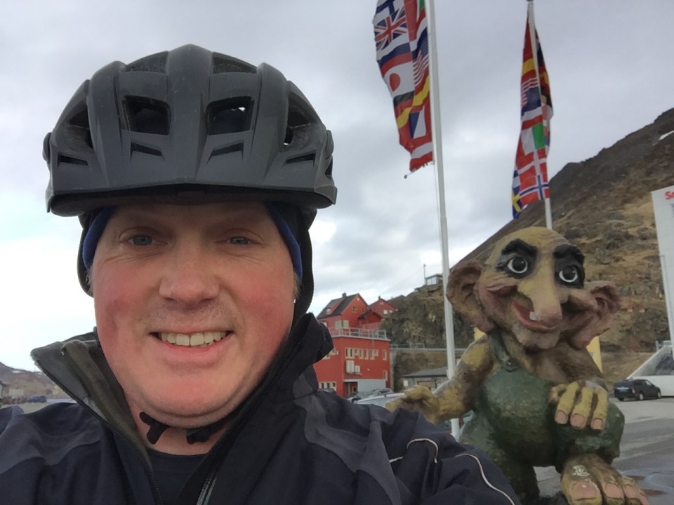 Troll and me - he seemed like a friendly chap