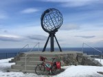 Nordkapp - Smaug made it - that's the name of my bike, from Oxford Bike Works