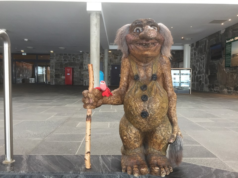 Lobster and Troll - best buddies apparently, go back ages