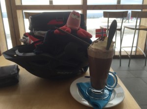 Hot chocolate required