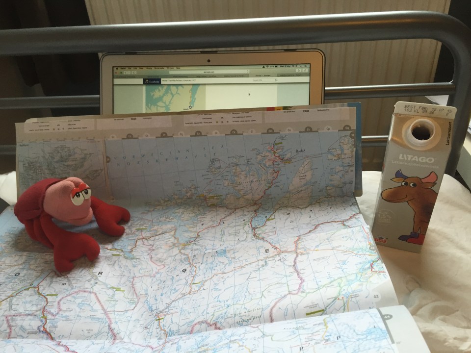 Lobster helping with route planning