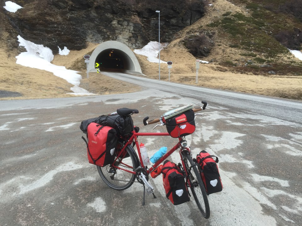 Nordkapp tunnel - phew made it out
