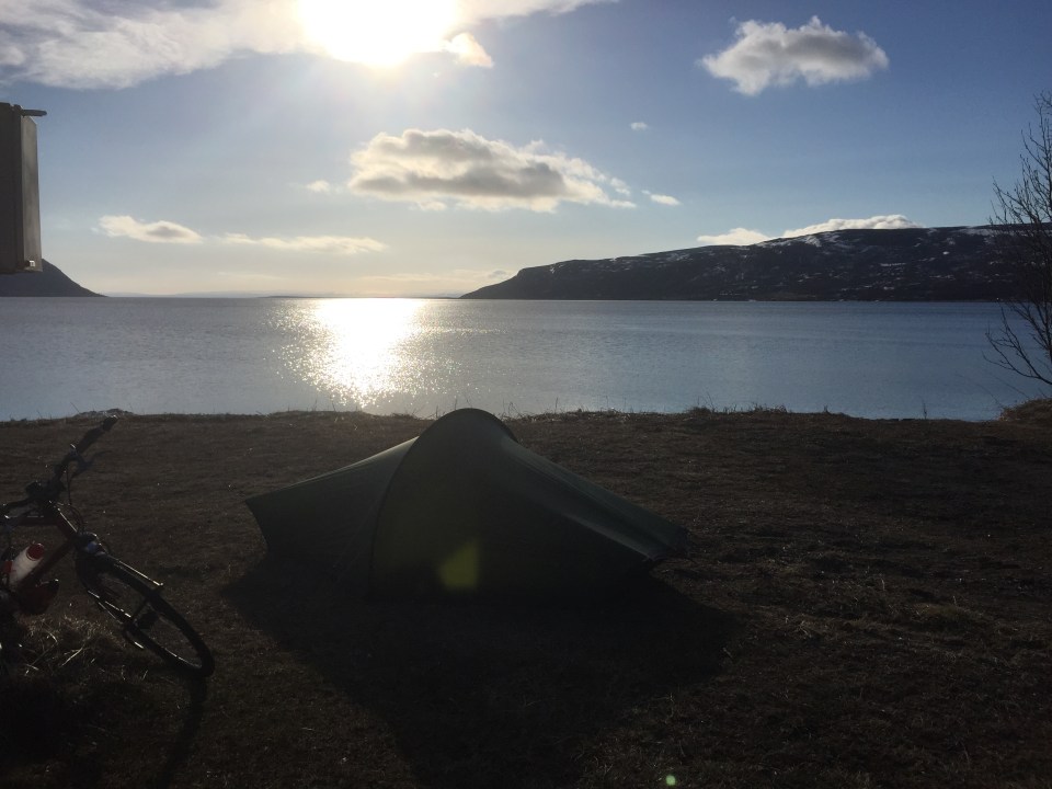 Oldefjord - nice view to wake up to