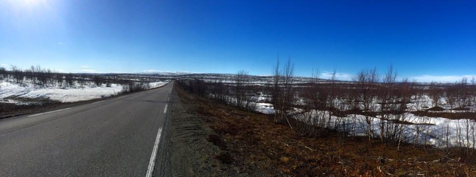 Okay, so less of the winding turns at this point