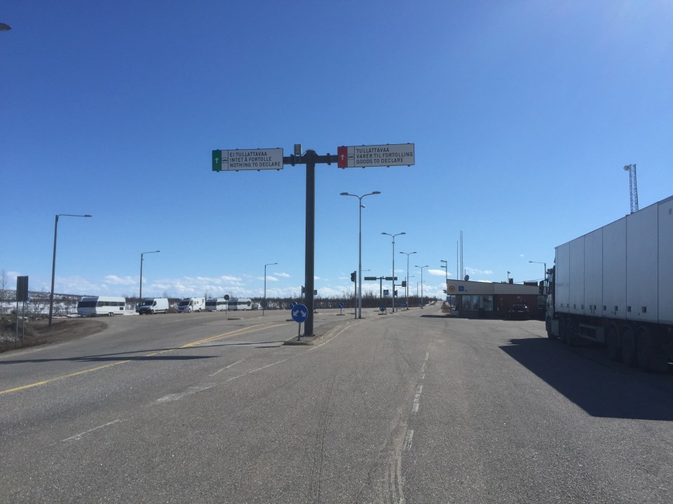 Nothing to declare, apart from a Travelling Lobster (contraband for sure)