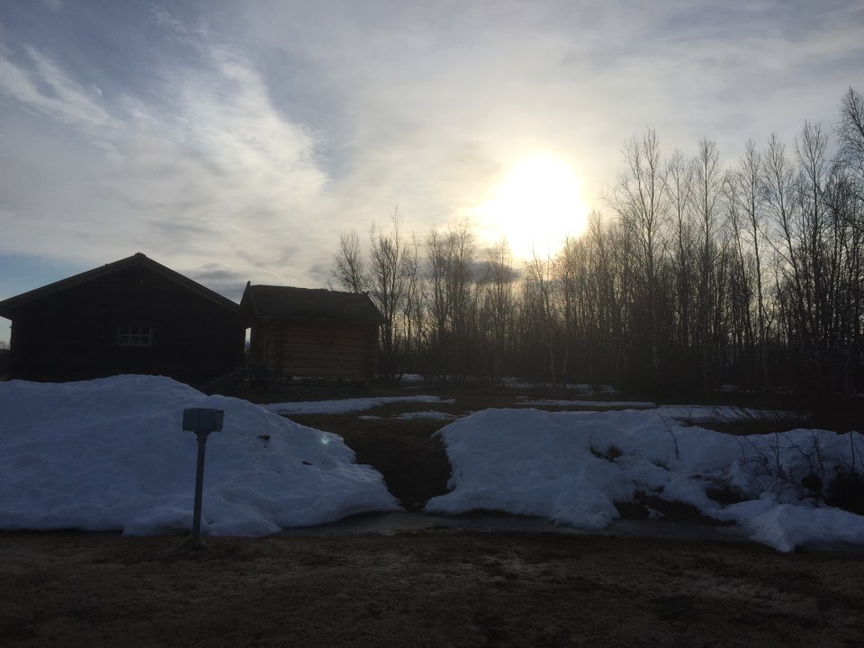 Wake up call in Karesuando