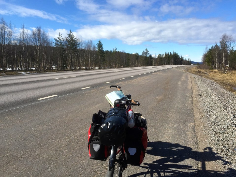 Few hills to contend with, none serious