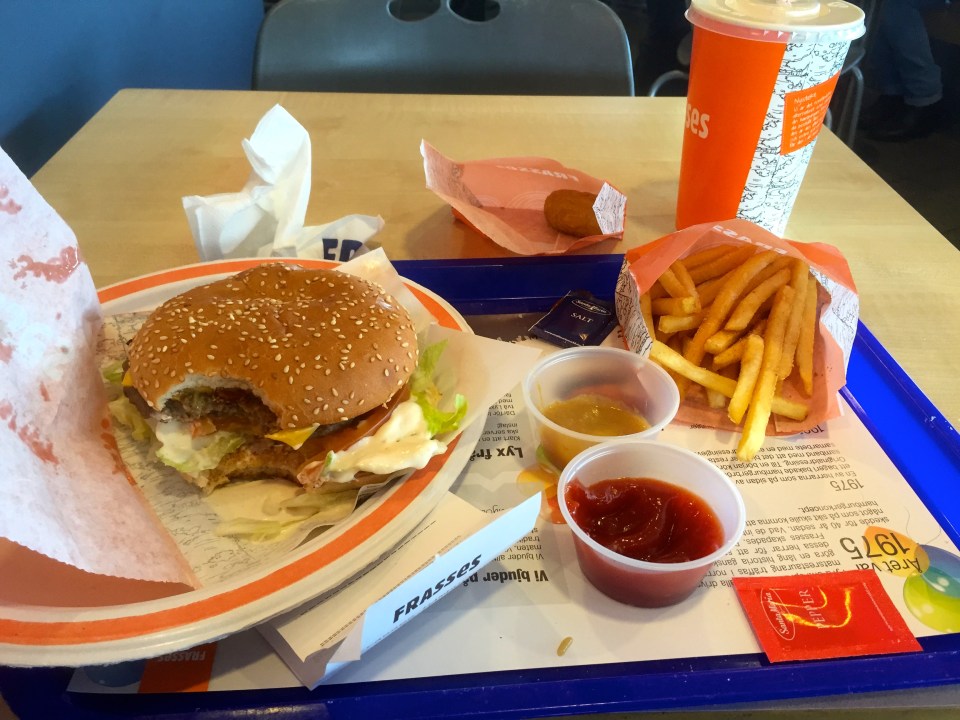 Burger acquired at Frasses