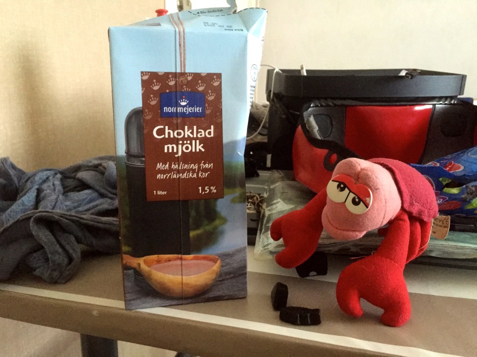 Planning aided by chocolate milk