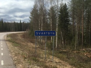 Svartbyn - but no Svarts to be seen, unless they were hiding, or already massacred
