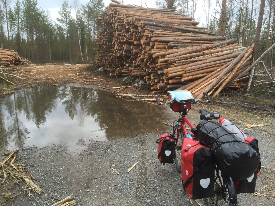 Taking the back roads to Lulea