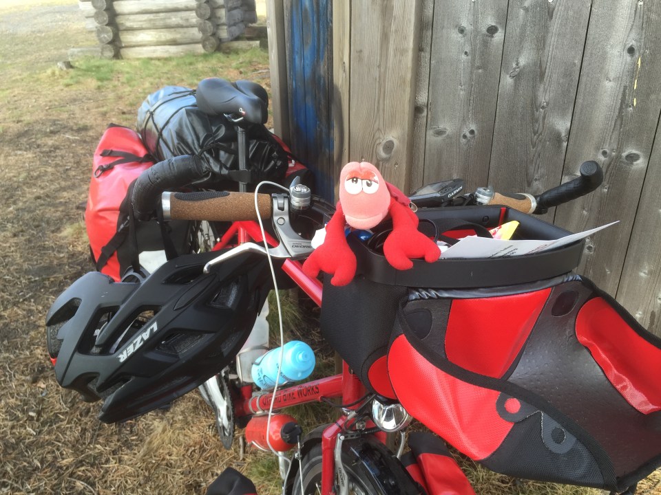 Lulea - packed and ready to pedal