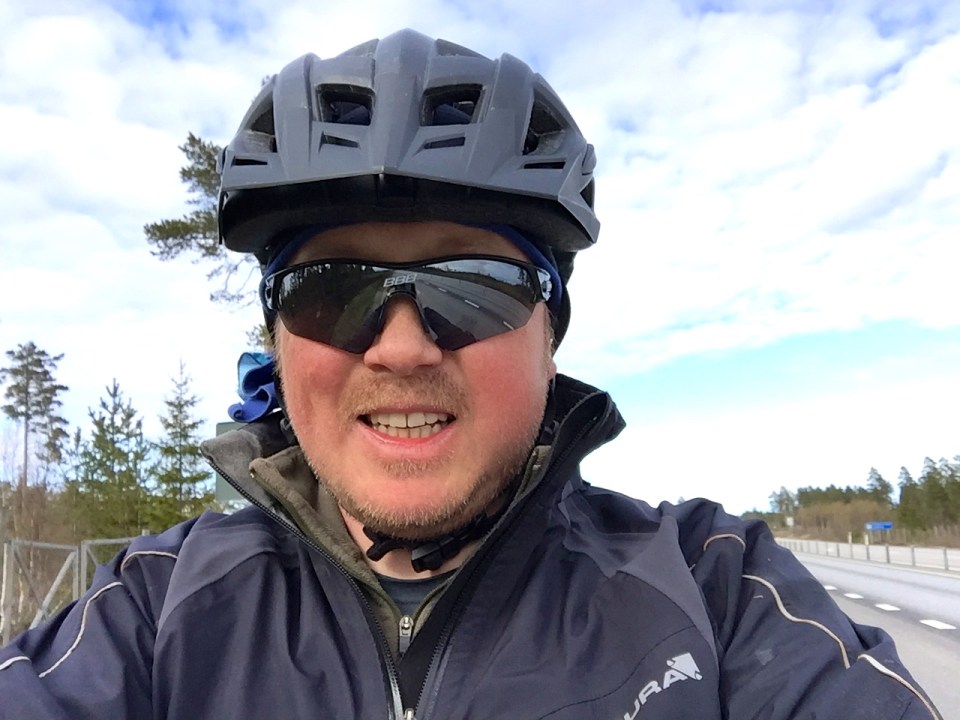 Tired but I'd made it!