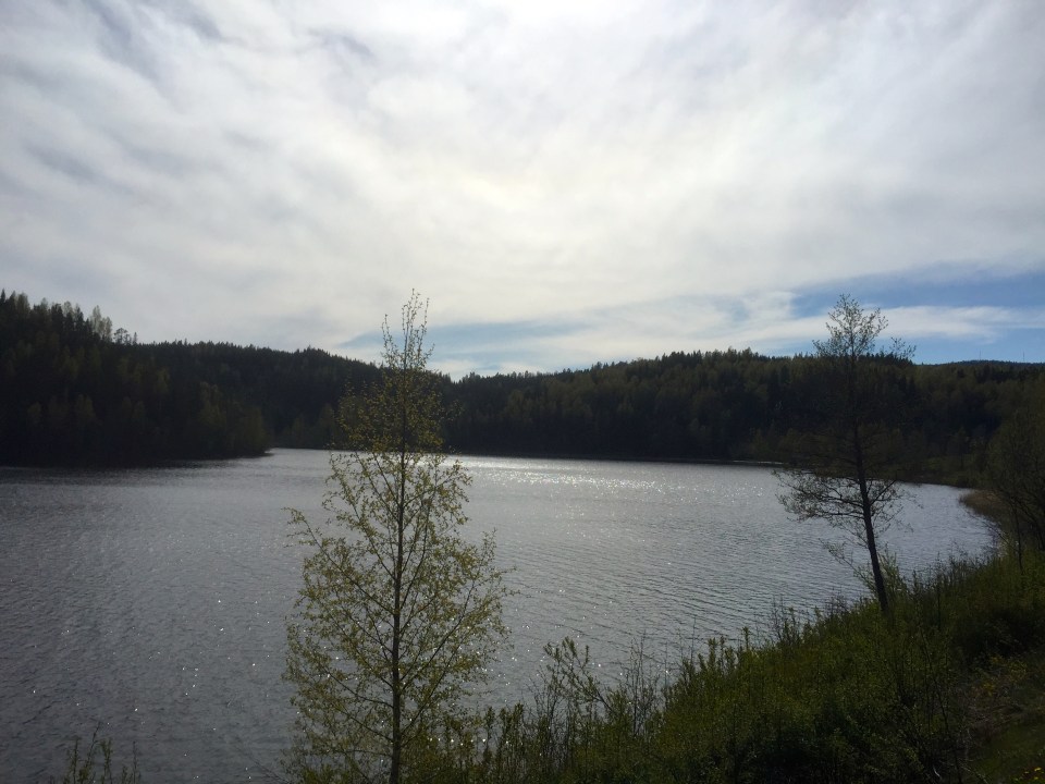 Hoga Kusten - many lakes to be found