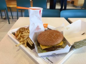 Another stop and Max; working my way through the menu