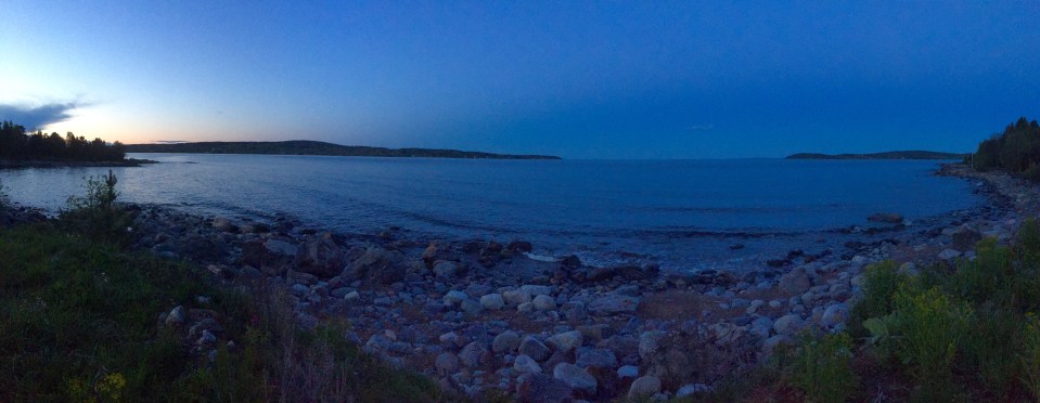 Dusk falls at Flasians 2