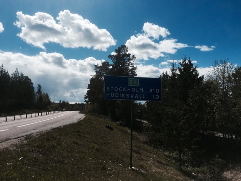310km to Stockholm