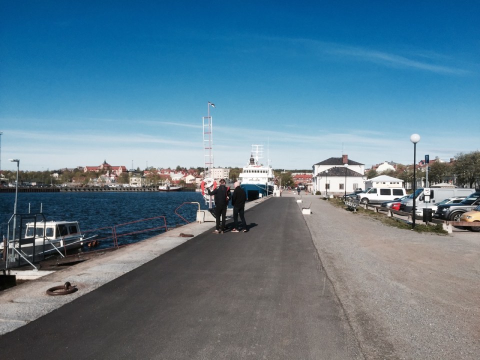 Hudiksvall waterfront