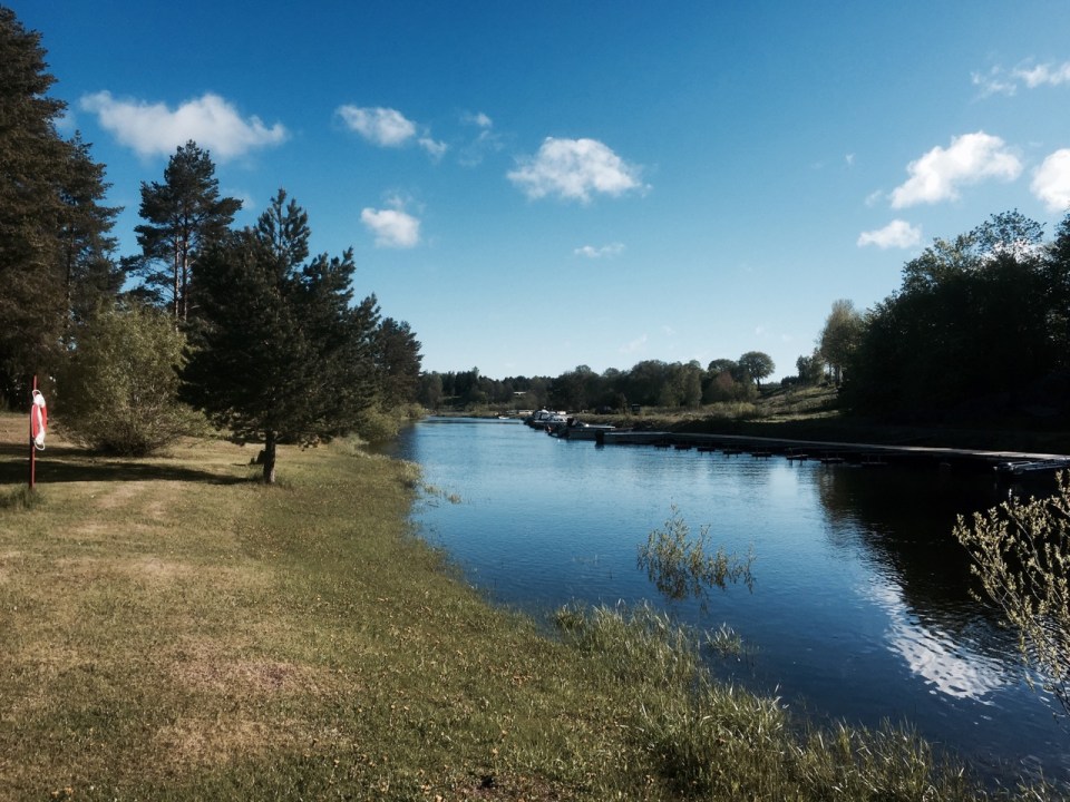 Alvkarleby Fiskecamp - nice riverside spot to camp