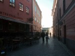 Narrow streets of the old town - Uppsala