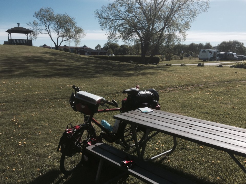 Sunny start to the day in Uppsala