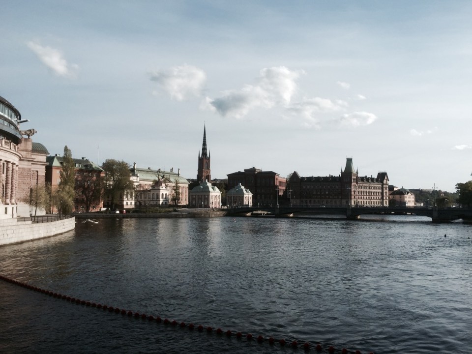 Getting my bearings in Stockholm
