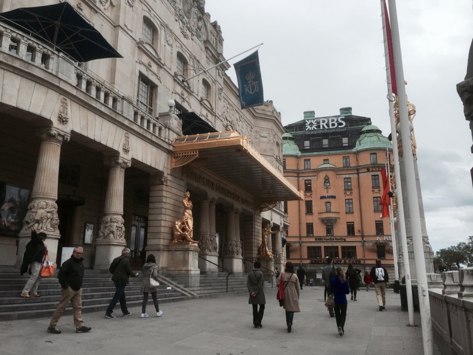 Theatre, lots of gilding