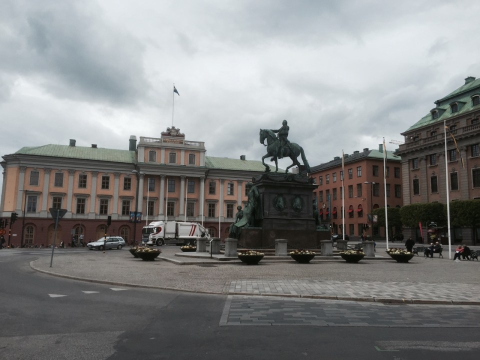 Many a statue in Stockholm, reminded me of Paris