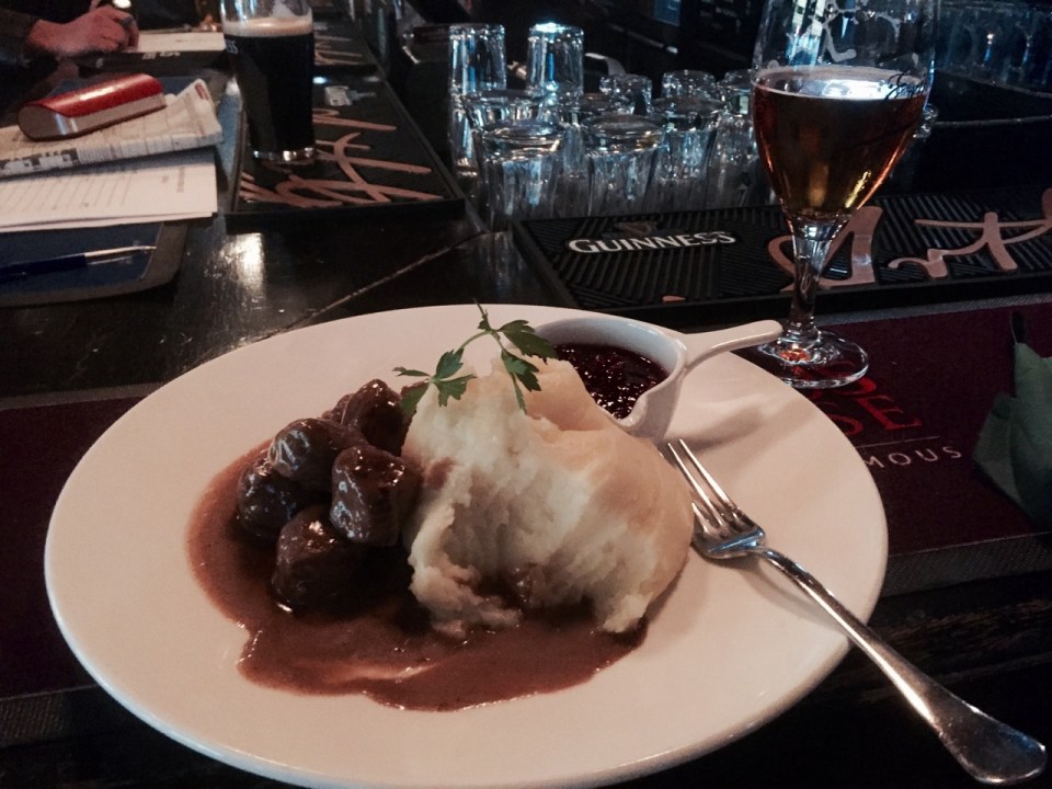 The Dubliner - Swedish meatballs