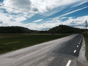 Heading back into the countryside after Stockholm