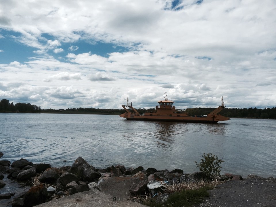 Just missed the Skansen Ferry