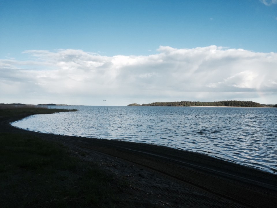 Nice view of a Baltic bay
