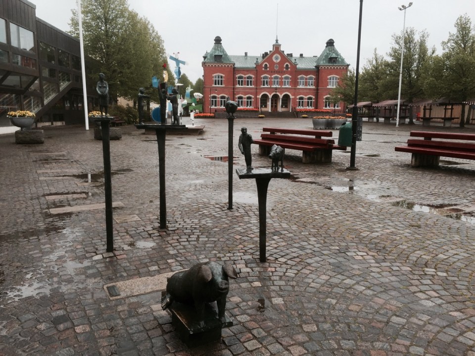 Varnamo - not sure what these figurines were about; a celebrate of farming or animal worshipping cult