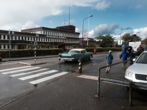 Finally got a pic of an American classic car; so popular in Sweden
