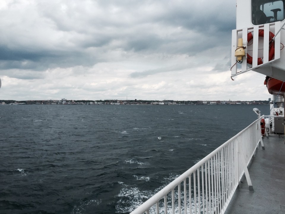 Looking back to Helsingborg