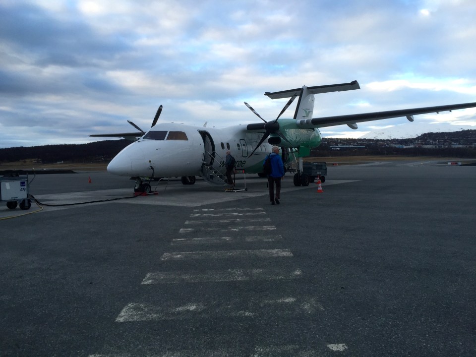 Last plane - a Dash 8, they were definitely getting smaller