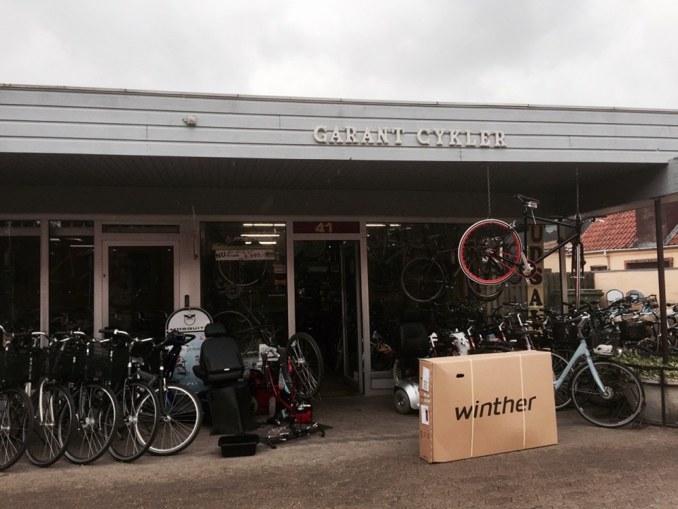 Garant Cykler - great bike shop in Koge