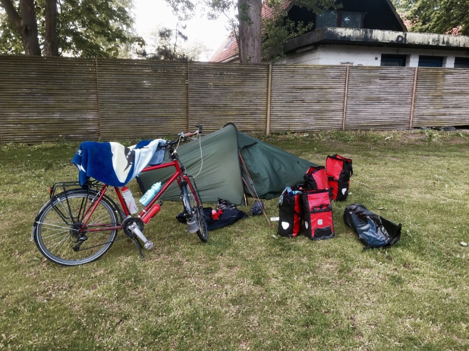 Morning in Vordingborg - dry but windy still