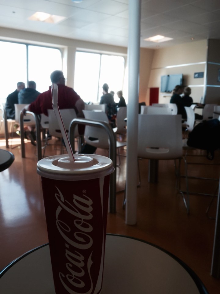 Fanta break - was yearning for a fizzy drink