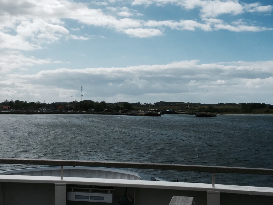 Arriving in Spodsberg, Langeland - 3