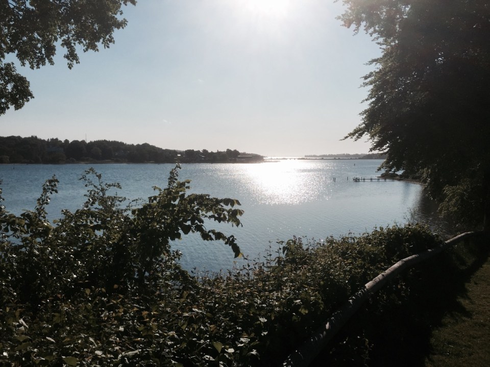 Svendborg Sund Camping morning view 2