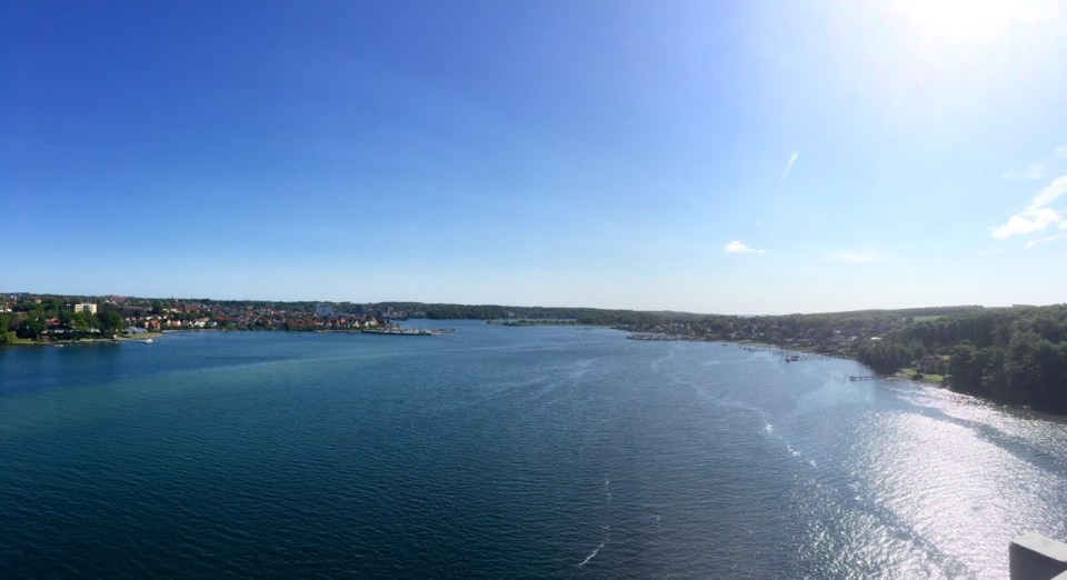 Svendborg Bridge panorama