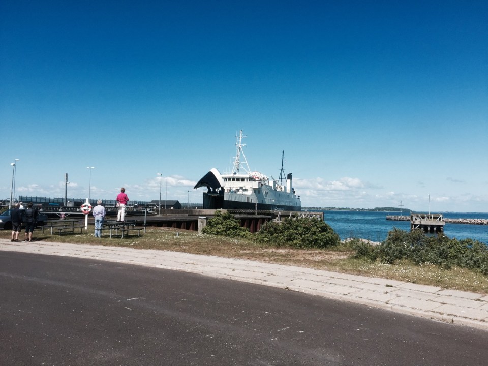 Arrived in the nick of time for the ferry