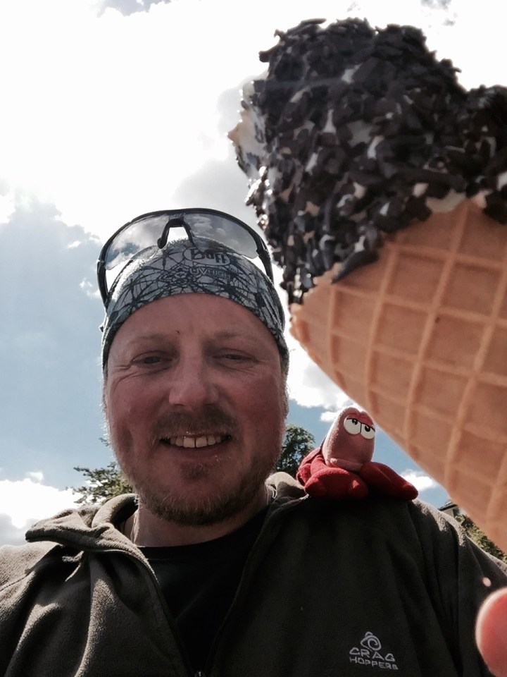 Followed by a humongous icecream (Lobster helped)