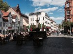 A square in Flensburg