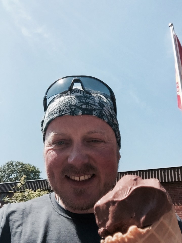 Ice-cream break in Hohn